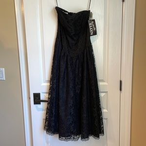 Positively Ellyn lace strapless dress